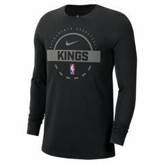 Sacramento Kings Authentic Long Sleeve Practice T-Shirt Black | Nike discount