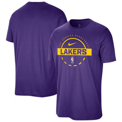 Los Angeles Lakers Authentic Practice T-Shirt Purple | Nike discount