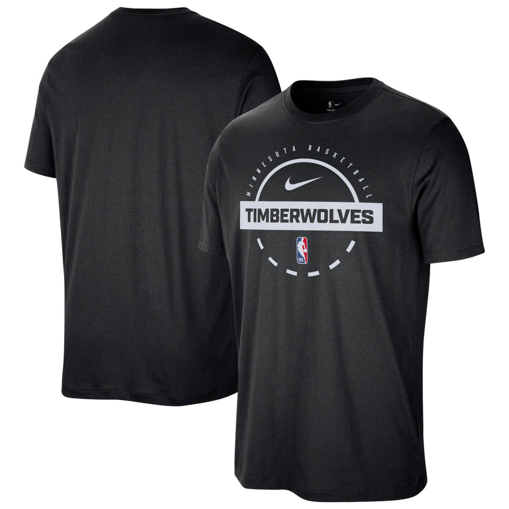 Minnesota Timberwolves Authentic Practice T-Shirt Black | Nike Lifestyle