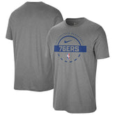 Philadelphia 76ers Authentic Practice T-Shirt Charcoal | Nike discount