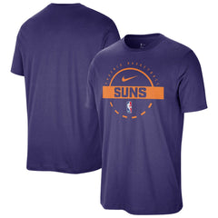 Phoenix Suns Authentic Practice T-Shirt Purple | Nike Near Me