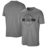 Brooklyn Nets Authentic Practice T-Shirt Charcoal | Nike US