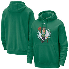 Boston Celtics Essential Logo Club Pullover Hoodie Kelly Green | Nike for sale