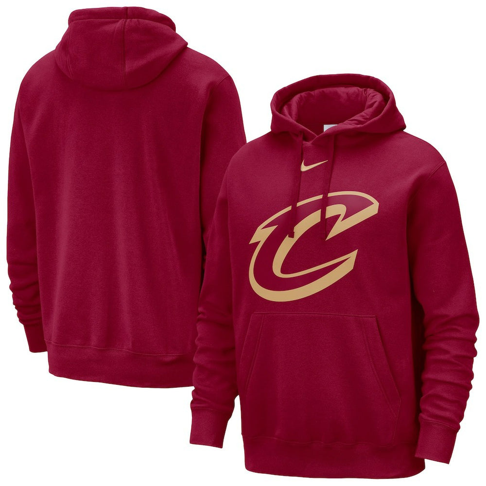 Cleveland Cavaliers Essential Logo Club Pullover Hoodie for sale Wine | Nike outlet