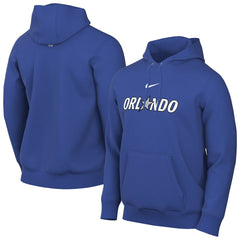 Orlando Magic Sportswear Essential Wordmark Club Hoodie Royal | Nike Near Me