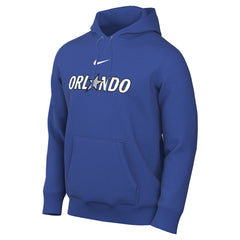 Orlando Magic Sportswear Essential Wordmark Club Hoodie Royal | Nike Near Me