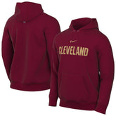 Cleveland Cavaliers Sportswear Essential Wordmark Club Hoodie for sale Wine | Nike US