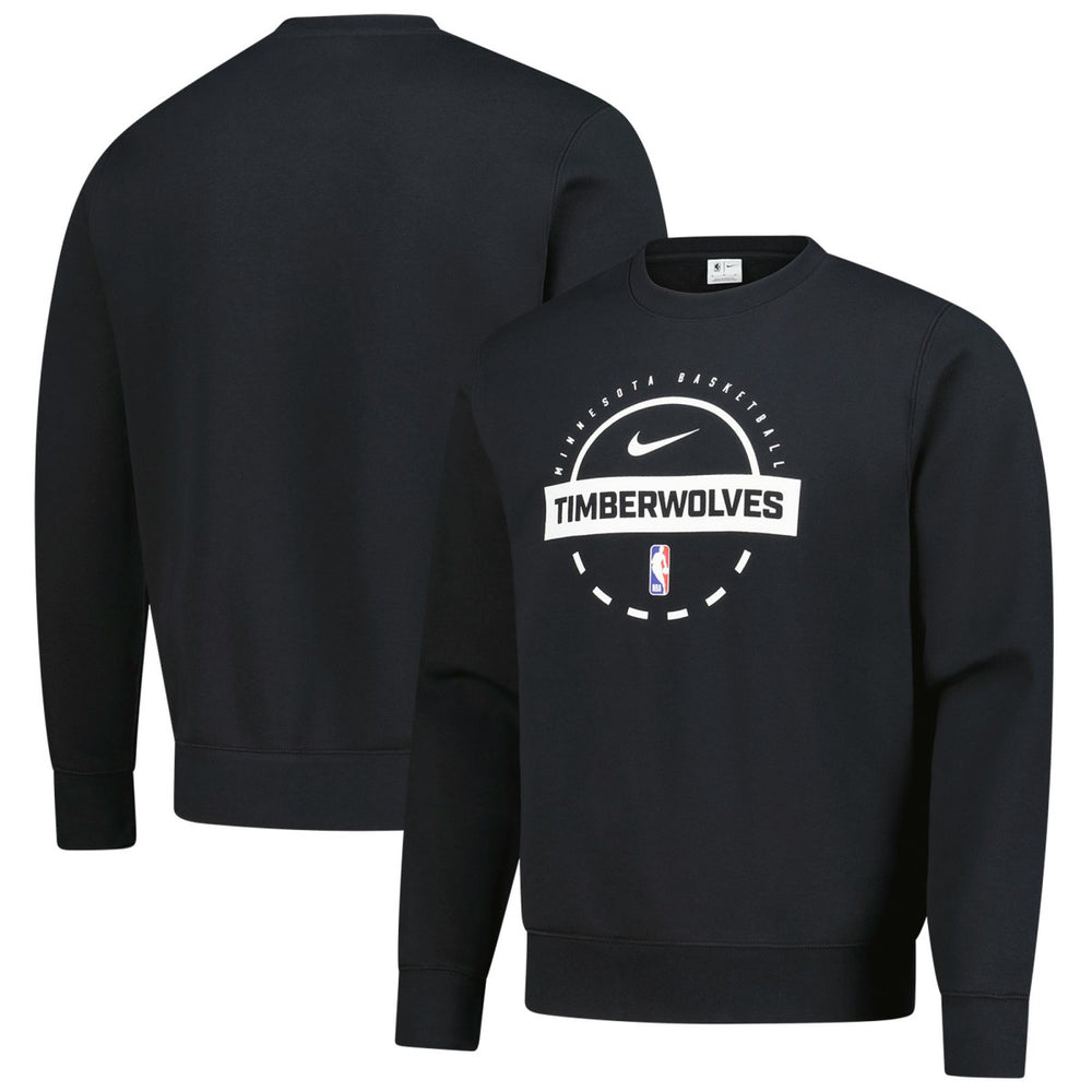 Minnesota Timberwolves 2025/26 Authentic Practice Club Sweatshirt Black | Nike outlet