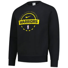 Golden State Warriors 2025/26 Authentic Practice Club Sweatshirt for sale Black | Nike online