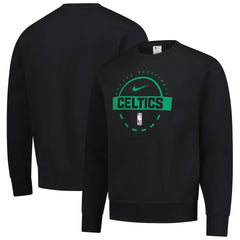 Boston Celtics 2025/26 Authentic Practice Club Sweatshirt Black | Nike