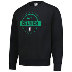 Boston Celtics 2025/26 Authentic Practice Club Sweatshirt Black | Nike