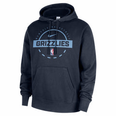 Memphis Grizzlies 2025/26 Authentic Practice Club Pullover Hoodie Navy | Nike Near Me