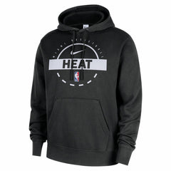 Miami Heat 2025/26 Authentic Practice Club Pullover Hoodie Black | Nike online