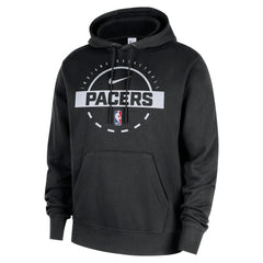 Indiana Pacers 2025/26 Authentic Practice Club Pullover Hoodie Black | Nike outlet