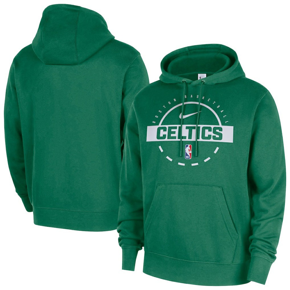 Boston Celtics 2025/26 Authentic Practice Club Pullover Hoodie Kelly Green | Nike Lifestyle