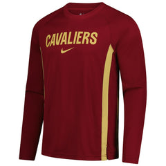 Cleveland Cavaliers 2025/26 Authentic Pre-Game Legend Dri-FIT Long Sleeve Shooting Shirt for sale Wine | Nike Lifestyle