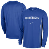 Dallas Mavericks 2025/26 Authentic Pre-Game Legend Dri-FIT Long Sleeve Shooting Shirt for sale Blue | Nike online
