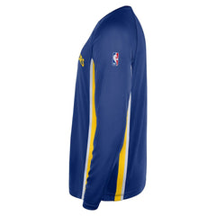 Golden State Warriors 2025/26 Authentic Pre-Game Legend Dri-FIT Long Sleeve Shooting Shirt for sale Royal | Nike Lifestyle