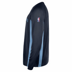 Memphis Grizzlies 2025/26 Authentic Pre-Game Legend Dri-FIT Long Sleeve Shooting Shirt Navy | Nike Lifestyle