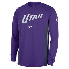 Utah Jazz 2025/26 Authentic Pre-Game Legend Dri-FIT Long Sleeve Shooting Shirt Purple | Nike for sale