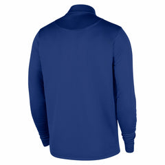 New York Knicks 2025/26 Authentic Coaches Quarter-Zip Dri-Fit Top Blue | Nike US
