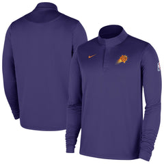 Phoenix Suns 2025/26 Authentic Coaches Quarter-Zip Dri-Fit Top Purple | Nike Lifestyle