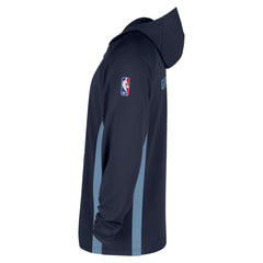 Memphis Grizzlies Authentic On Court Zone Quarter-Zip Dri-FIT Hoodie Jacket Navy | Nike