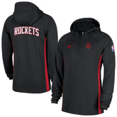 Houston Rockets Authentic On Court Zone Quarter-Zip Dri-FIT Hoodie Jacket for sale Black | Nike for sale