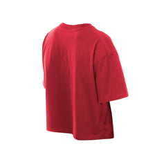 Philadelphia Phillies New Era Women's Boxy Foil Logo T-Shirt - Red - New Era Online