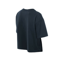 Boston Red Sox New Era Women's Boxy Foil Logo T-Shirt - Navy - New Era on Sale