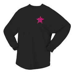 Houston Astros Fanatics Women's Neon Jersey Long Sleeve T-Shirt - Black - Fanatics Sale