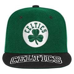 Boston Celtics Outerstuff Youth Two-Tone Snapback Hat Kelly Green/Black
