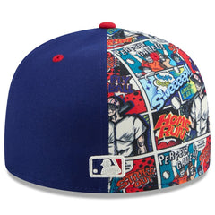 Texas Rangers New Era 2025 MLB Diamond Hero Edition 59FIFTY Fitted Hat - Royal/Red - New Era Online
