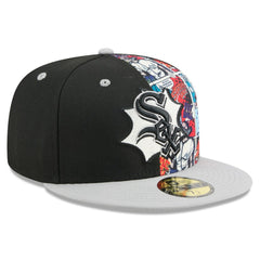Chicago White Sox New Era 2025 MLB Diamond Hero Edition 59FIFTY Fitted Hat - Black/Gray - New Era Online