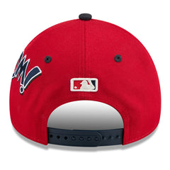 Los Angeles Angels New Era Youth 2025 MLB Diamond Hero Edition A-Frame 9FORTY Adjustable Hat - Red/Navy - New Era Sale