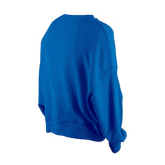 Dallas Mavericks Women's Boxy Throwback Mineral Wash Sweatshirt for sale Blue | New Era for sale