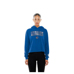 Golden State Warriors Women's Glam Game Open Back Hoodie for sale Royal | New Era for sale