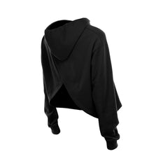 Chicago Bulls Women's Glam Game Open Back Hoodie Black | New Era outlet