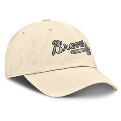 Atlanta Braves Nike Camo Pack Club Adjustable Hat - Natural - Nike on Sale