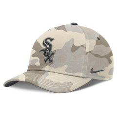 Chicago White Sox Nike Camo Pack Rise Adjustable Hat - Natural - Nike on Sale