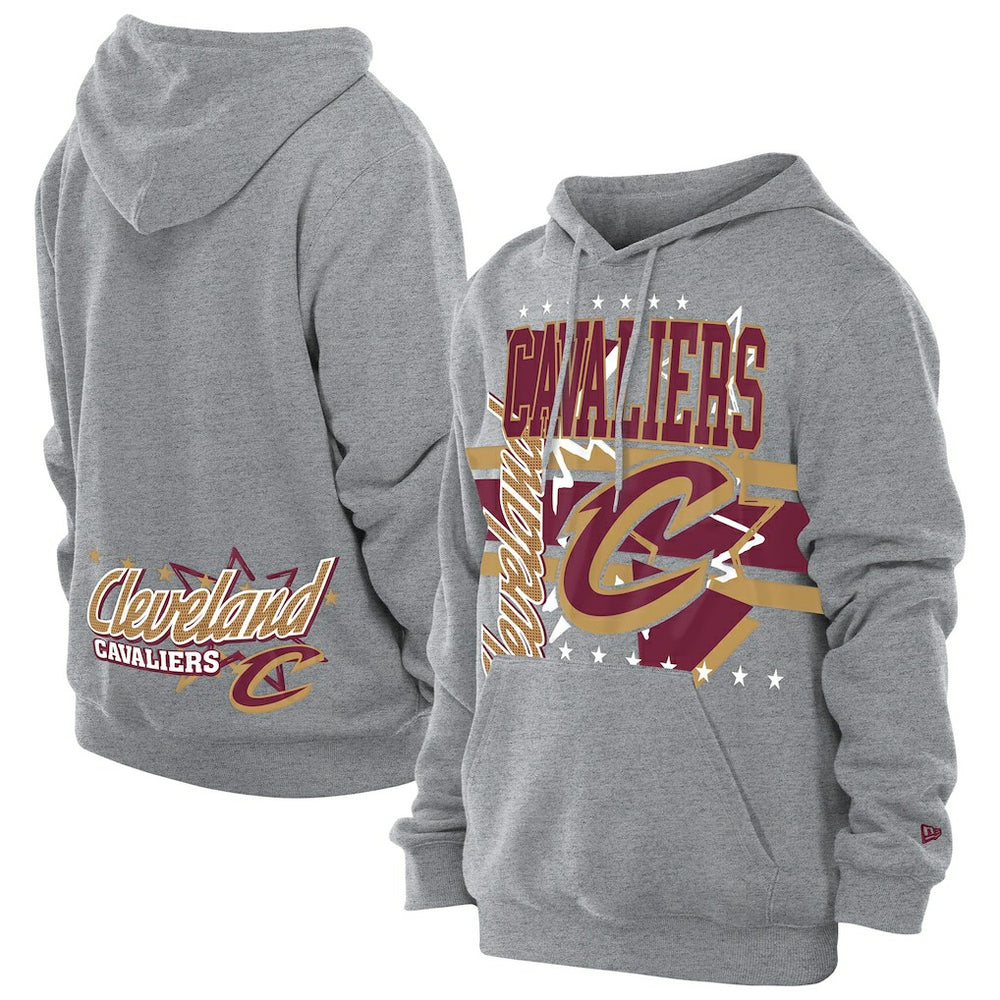 Cleveland Cavaliers Injection Sport Classics Fleece Hoodie for sale Heather Gray | New Era outlet