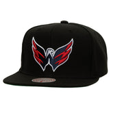 Washington Capitals Mitchell & Ness Core Top Spot Snapback Hat - Black - NHL 202620174