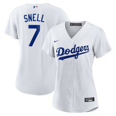 Blake Snell Los Angeles Dodgers Nike Women's Home Replica Player Jersey - White - Nike on Sale