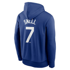 Blake Snell Los Angeles Dodgers Nike Player Name & Number Hoodie - Blue - Nike Discount
