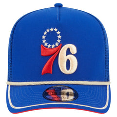 Philadelphia 76ers Vintage Team Rope A-Frame 9FIFTY Snapback Hat Royal | New Era Near Me