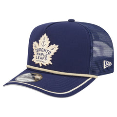 Toronto Maple Leafs New Era Vintage Team Rope A-Frame 9FIFTY Snapback Hat - Blue - NHL 202620643