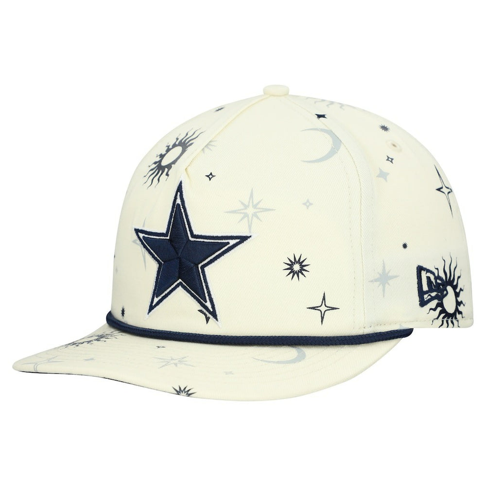 Dallas Cowboys New Era Celestial Golfer Snapback Hat Stone
