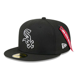 Chicago White Sox New Era x Alpha Industries 59FIFTY Fitted Hat - Black - New Era Sale