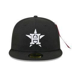Houston Astros New Era x Alpha Industries 59FIFTY Fitted Hat - Black - New Era on Sale