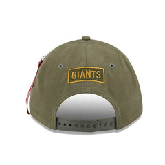San Francisco Giants New Era x Alpha Industries A-Frame 9FORTY Adjustable Hat - Olive - New Era on Sale